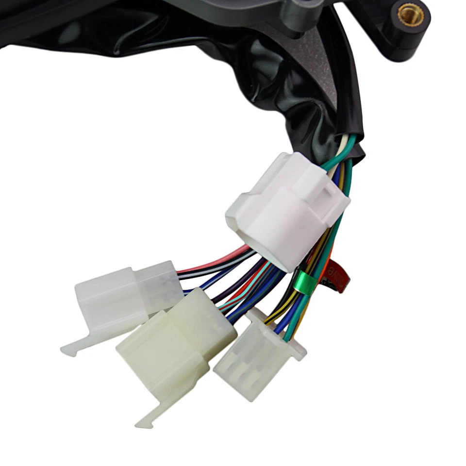 Motorcycle Speedometer LCD Digital Odometer Tachometer Gauge Meter 12v - Image 2 of 4