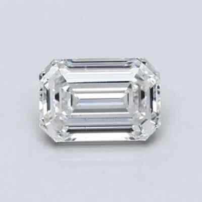 Lab Grown 5.03 Ct EMERALD Cut IGI Certified CVD Diamond F Color VS2 Clarity