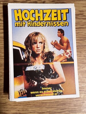 Hochzeit mit Hindernissen | 1983 | Cinema Video Plus Filmplakatkarte