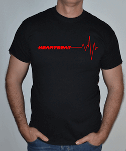 HEARTBEAT,FUN,T-SHIRT HEARTBEAT,FUN,T-SHIRT