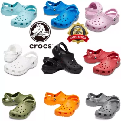 Kids Adults Classic Shoes Sandal Clogs Lightweight Beach Slip Slipper Gift Boy |