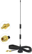 Bingfu Dual Band 978MHz 1090MHz 6dBi Magnetic SMA Male MCX Antenna for Aviation