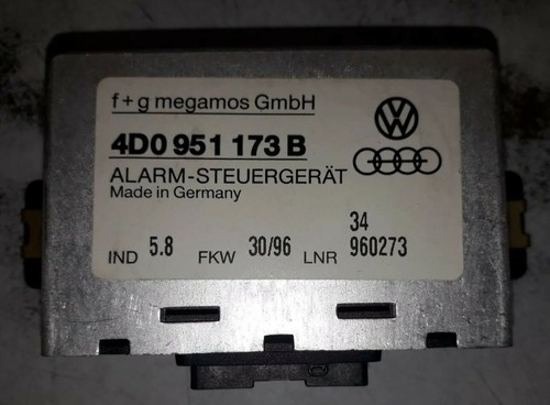 Org. VW Audi A4 B5 Steuergerät Alarmsteuergerät 4D0951173B Alarmanlage Alarm