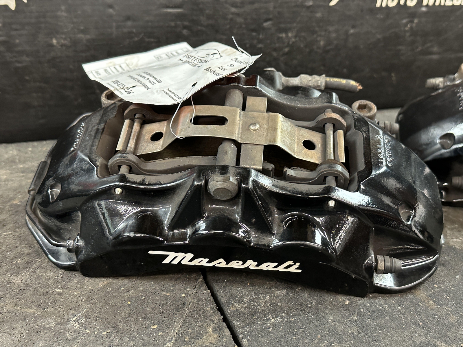 2011 MASERATI GRANTURISMO FRONT DRIVER LH & PASSENGER RH BRAKE CALIPERS 18K MILE