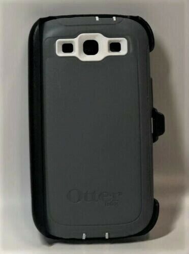 OtterBox Défenseur Séries Étui pour Samsung Galaxy S III - Blanc/Gris