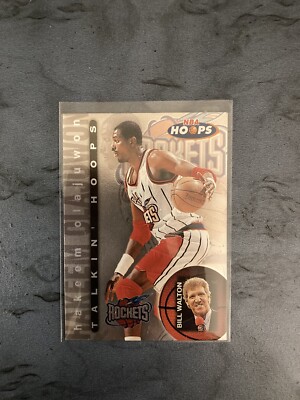 1997-98 Skybox NBA Hoops Talkin Hoops Hakeem Olajuwon Houston Rockets #11