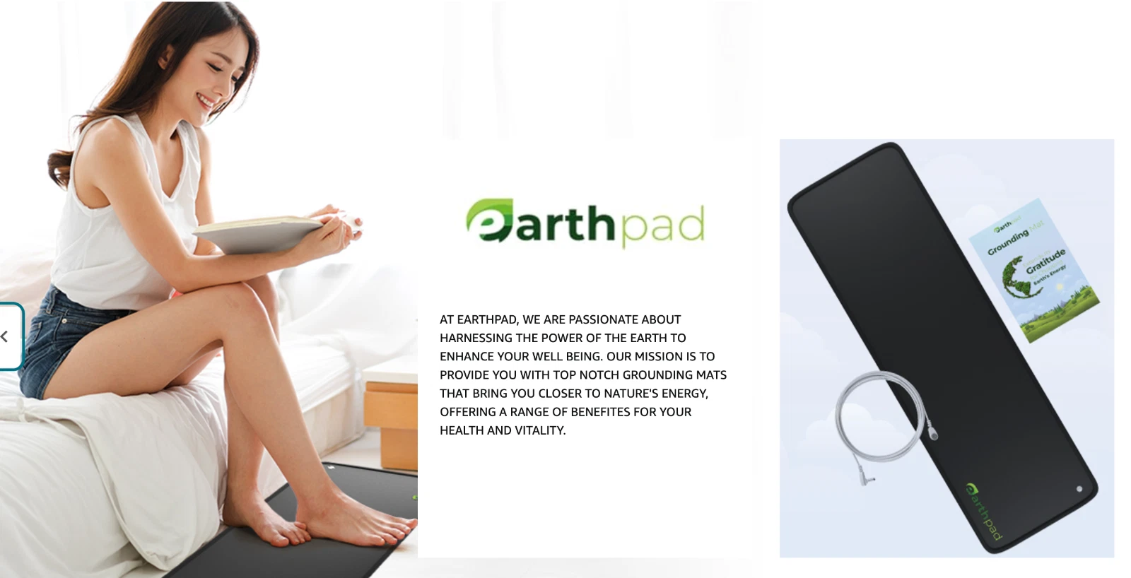 Grounding Mat | 24x16 in Earthing Pad for Relieving Stress, Anxiety  & Inflamati image 5