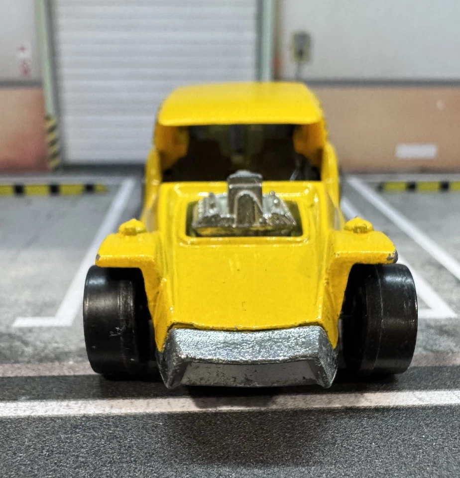 Hot Wheels Redline 1971 Ice 'T' esmalte amarillo vintage en muy buen estado Foto 2 de 4