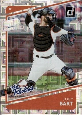 2021 Donruss Joey Bart #TR1 The Rookies Vector San Francisco Giants 31L