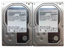 LOT OF 2 | HGST Ultrastar 3TB | 7.2K 64MB SATA-III 3.5" HDD | HUA723030ALA640