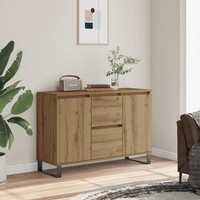 Artisan-Eiche Sideboard 101X35X70 Cm Holzwerkstoff Wohnzimmer