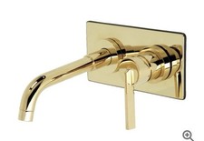 Kingston Brass KS8112CTL Continental 1.2 GPM Wall Mounted - Brass