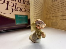 WDCC WALT DISNEY MINIATURE SNOW WHITE AND SEVEN DWARFS DOPEY ENCHANTED PLACES