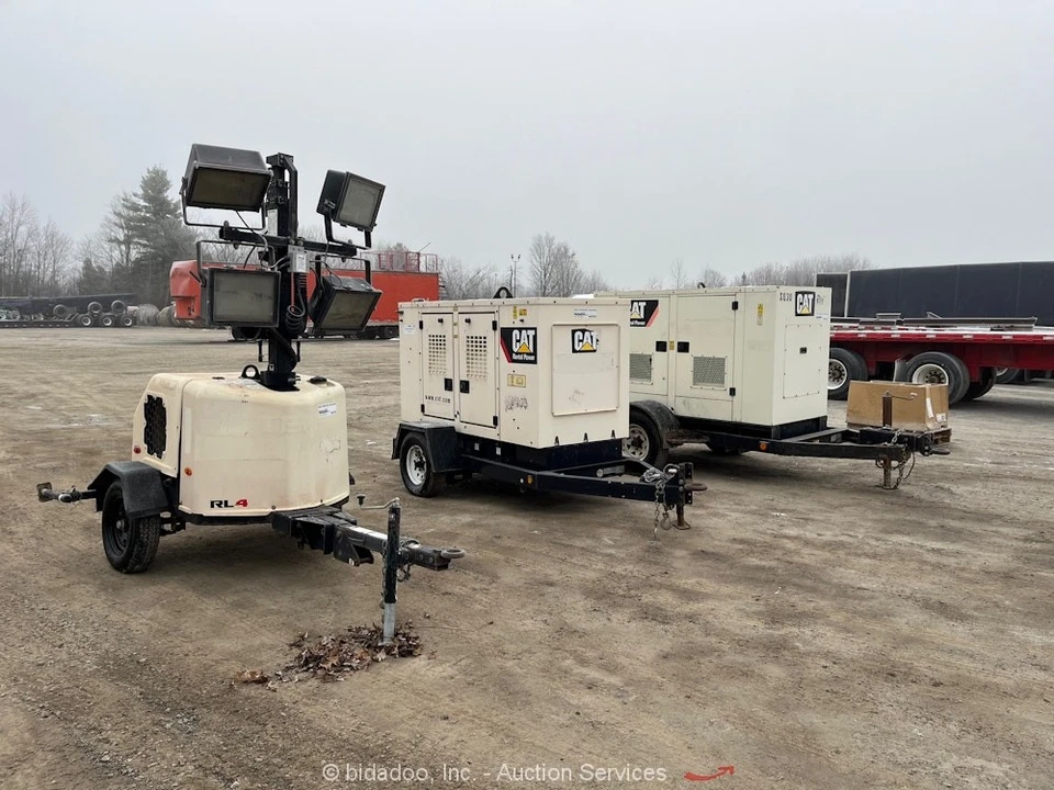 Лот товаров Caterpillar/Terex XQ30/XQ35/RL4 генераторы и Light Tower - запчасти/ремонт - Изображение 2 из 4