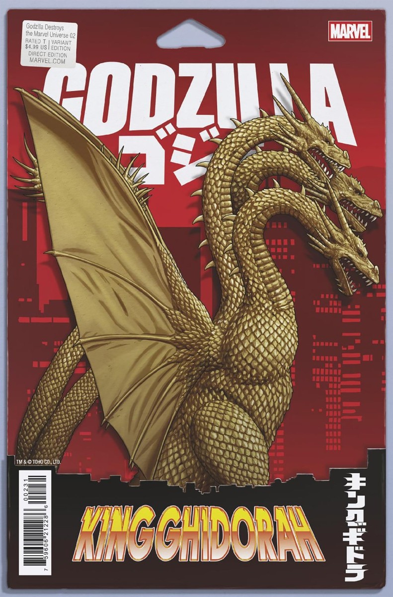 GODZILLA DESTROYS THE MARVEL UNIVERSE #2 **COVER SELECT** PRE-SALE