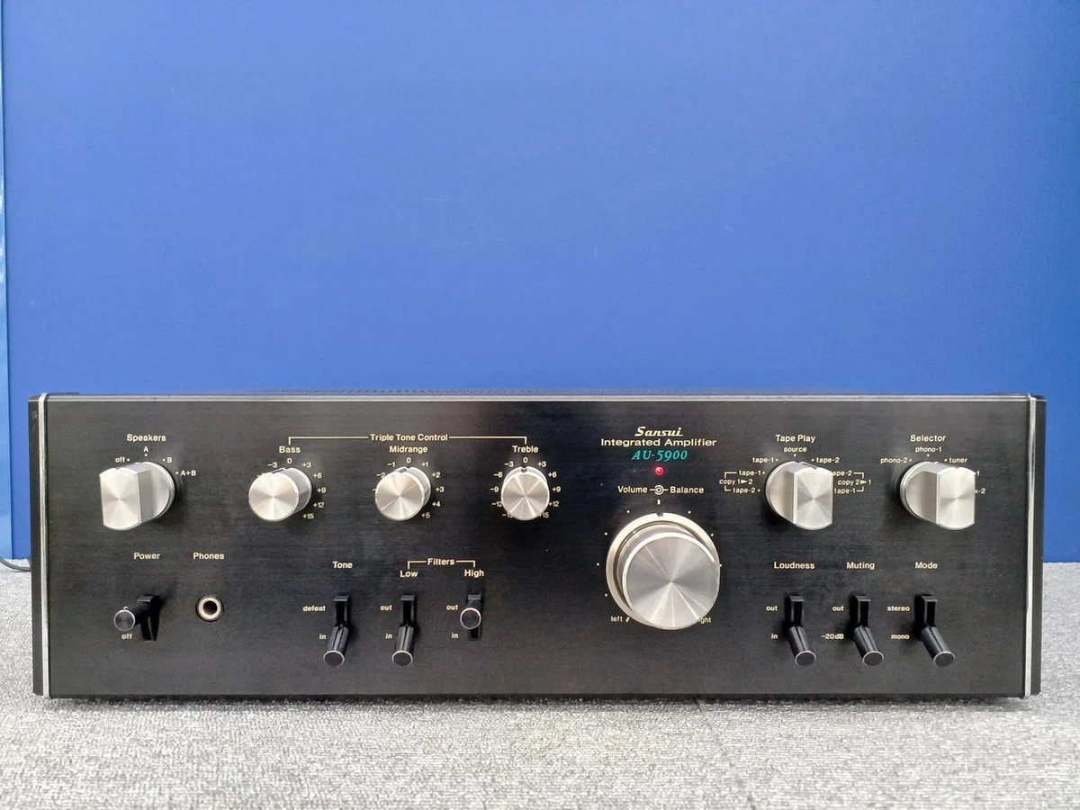 Sansui AU Integrated Amplifier Indiana Vintage Amplifiers & Tube