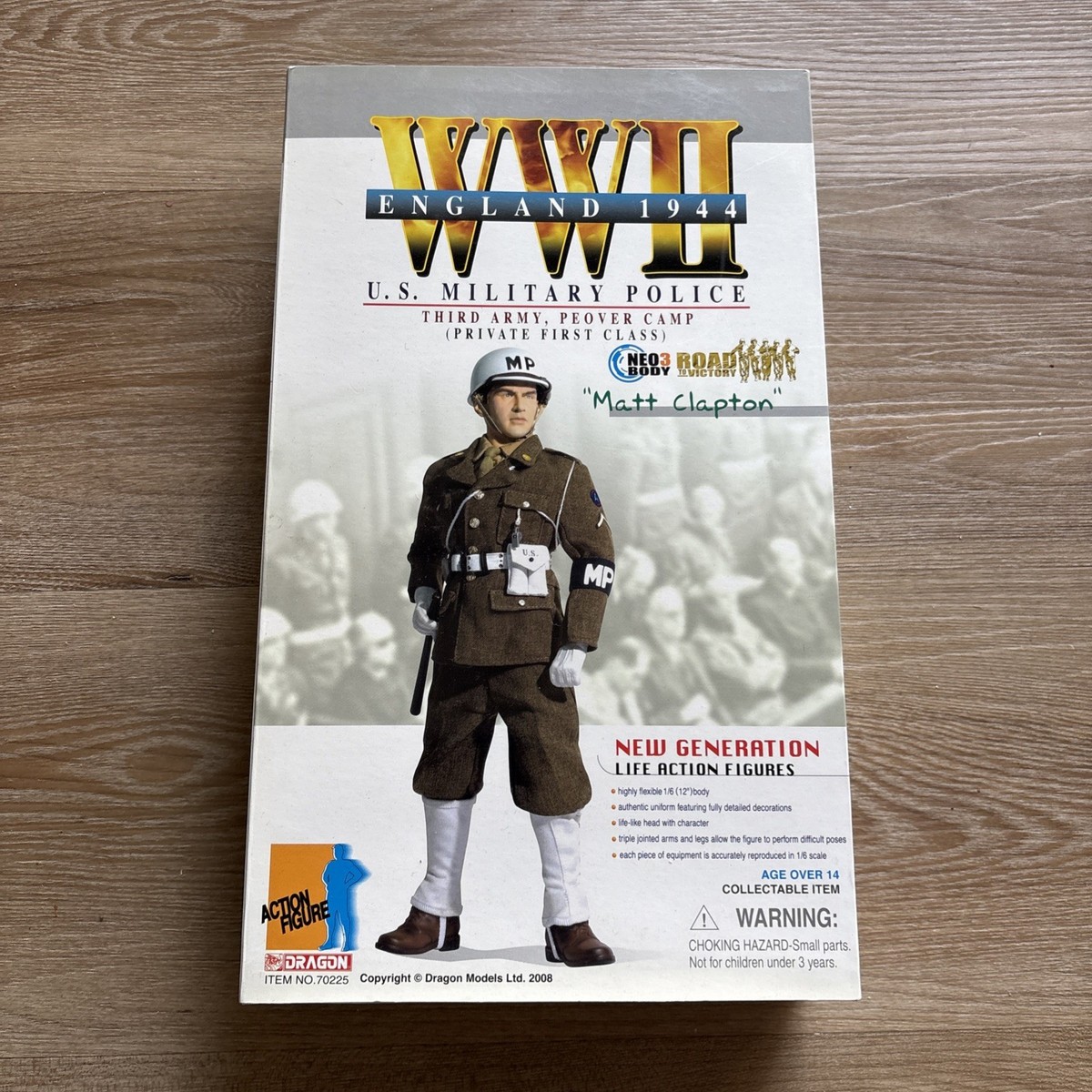 1/6 Dragon Matt Clapton U.S. Military Police WW2 England 1944