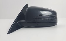 MERCEDES E-CLASS W212 LCI AMG 2014 LEFT PASSENGER SIDE WING MIRROR GREY OEM