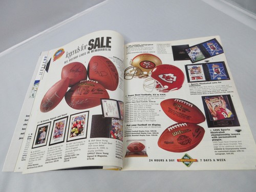Otoño 1995 Sports Illustrated Insider Authentics Catálogo Chaqueta Jersey Sudadera con Capucha - Imagen 12 de 20