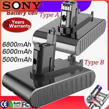 22.2V 8000mAh Battery For Dyson Type A / B DC31 DC34 DC35 DC44 DC45 917083-09