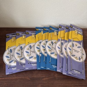Lot Of Ook Deluxe Plate Hanger Sets For 5-7”, 7-10”, 8-14” New 9 Total