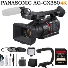 Panasonic AG-CX350 4K Camcorder Advanced Bundle