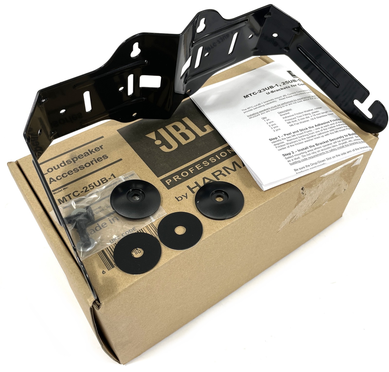 Open Box JBL MTC-25UB-1 Yolk-Type U-Bracket for Control 25-1 Loudspeaker