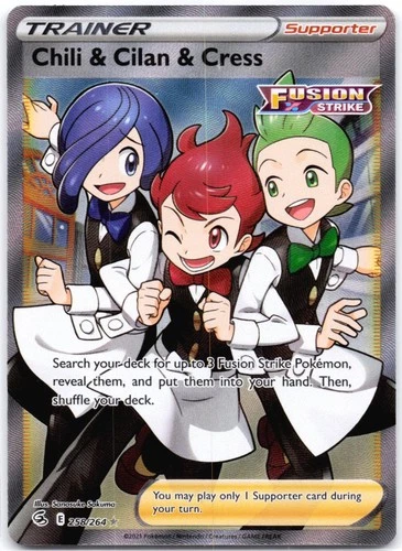 Chili & Cilan & Cress 258/264 Fusion Strike