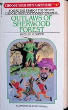 CYOA 47 Outlaws of Sherwood Forest UK Bantam - B+/A-/B+