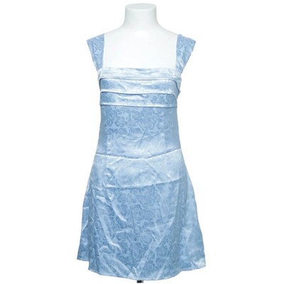 Shein, Kleid, Größe: 40/42, Blau, Elasthan/Polyester, Blumen, Damen #CXJ