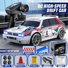 Auto Telecomandata Rally – Lancia Delta Integrale 4WD con Coni & Gomme Incluse