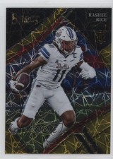 2023 Panini Select Draft Picks Field Level Gold Lazer Prizm Rashee Rice #111 7sd