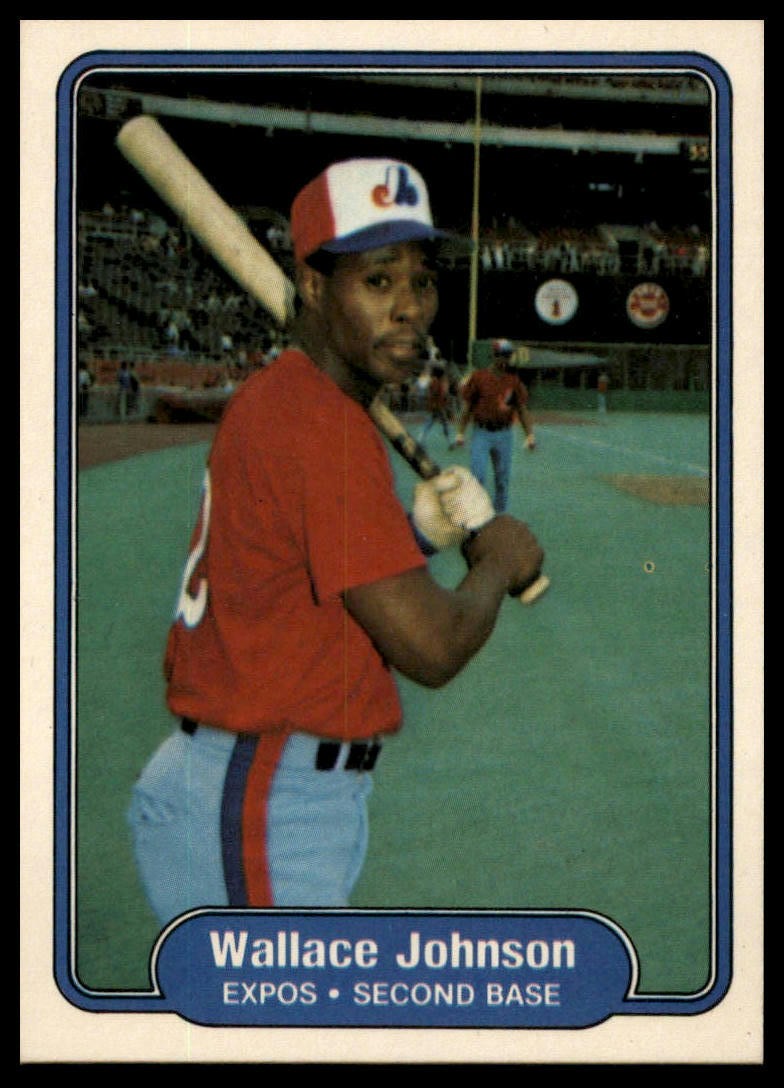1982 Fleer #192 Wallace Johnson