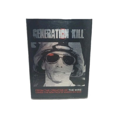 Generation Kill (DVD, 2008, 3-Disc Set) CIB Complete with booklet NTSC REGION 1 