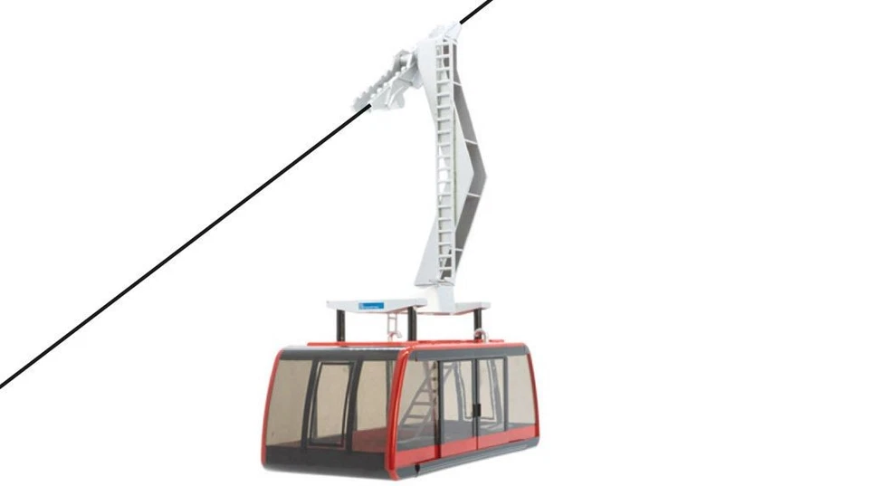 Jaegerndorfer JC89393 Seilbahn Pendelbahn elektrisch mit Motor Modellbau Modell - Bild 2 von 4