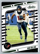 2024 Panini Absolute #43 Nico Collins Retail Green Foil