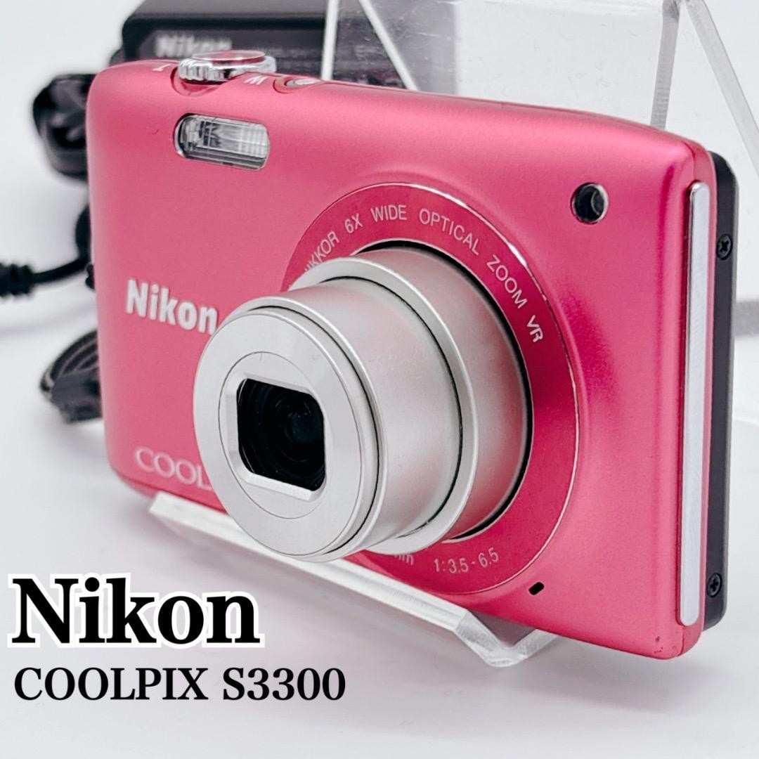 Nikon COOLPIX S3300 ピンク