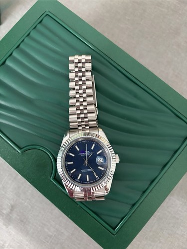 Blue Dial Designer Watch