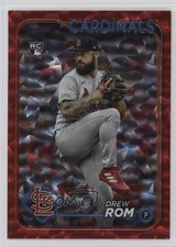 2024 Topps Series 2 Red Foil /199 Drew Rom #476 1ob0
