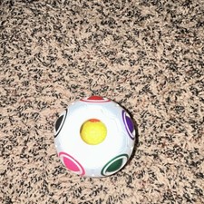 Multicolor Spheric Brain Teaser Puzzle Ball Plastic Strategy Toy