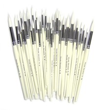 Image of Major Brushes White Synthetic Sable Set of 60