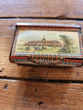 RARE 1893 Chicago World's Fair Tin Litho Wax Vesta Match Holder Bryant & Mays A