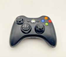 Xbox 360 Wireless Controller Glossy Black - Item Only - VG - Tested - Xbox 360