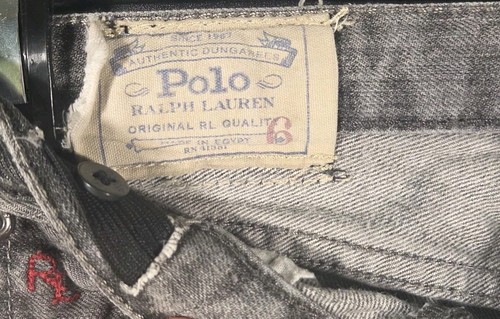 Boys Jeans Size 6 Polo Ralph Lauren Slim Fitting Dark Wash - Picture 4 of 6
