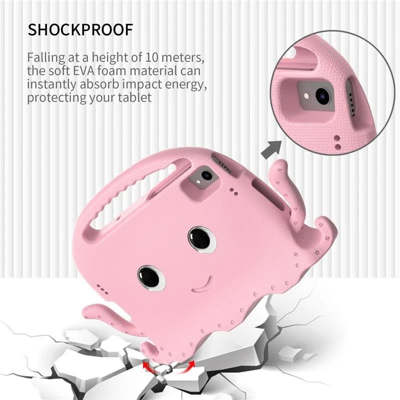 Shockproof Case For Lenovo Tab M10/M10 Plus 3rd Gen Kids Cute Stand Tablet Cover - Image 4 of 4