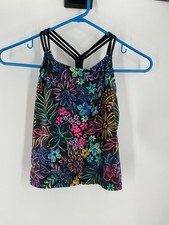 Wonder Nation L 10-12 Girls Bathing Suit Top Tank 113
