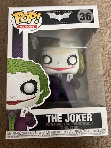 Funko Pop! Vinyl: The Joker #36 Dark Knight Trilogy DC Universe Figure