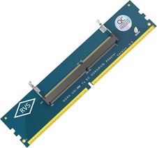 2 DDR5 RAM Plug & Play Adapter SO-DIMM U-DIMM Desktop PC Arbeitsspeicher Wandler