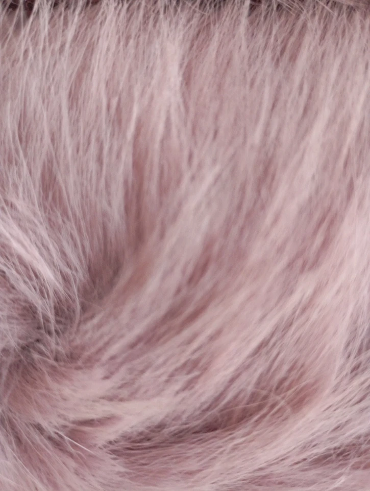 QVC Mont CHALET Fellimitat-Plaid, 150x200cm altrosa Neu Originalverpackt - Bild 2 von 3