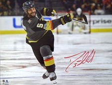 Deryk Engelland HARD Signed 8.5x11 Photo Vegas Golden Knights